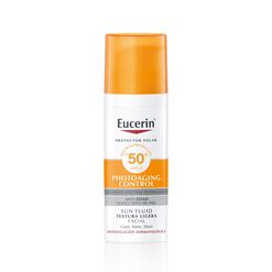 Protector Solar Eucerin Photoaging Control Antiedad Fps50+ 50 mL