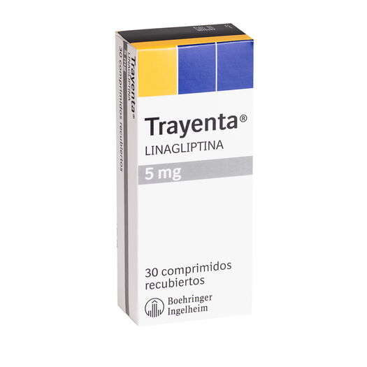 Trayenta 5 mg x 30 Comprimidos Recubiertos, , large image number 0