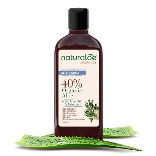 Acondicionador Anticaspa Naturaloe 350Ml, , large image number 1