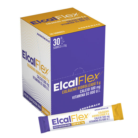 ElcalFlex Colágeno Hidrolizado x 30 Sobres, , large image number 0