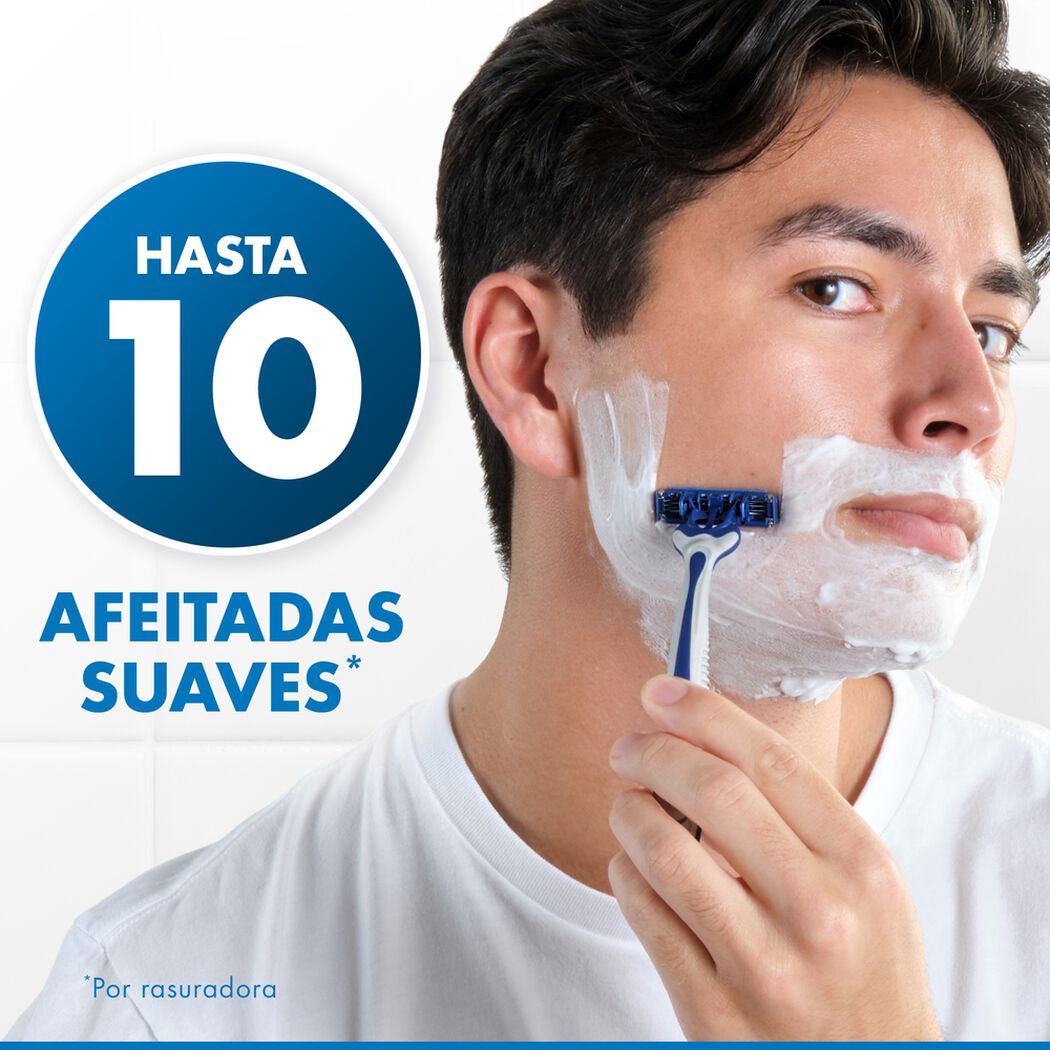 M&aacute;quina de Afeitar Gillette Prestobarba 3 8 un, , large image number 2