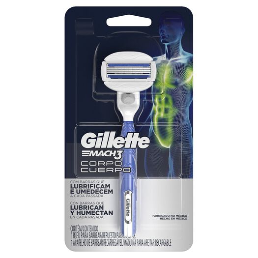 Maquina de Afeitar Gillette Mach3 Cuerpo 1 Un, , large image number 0