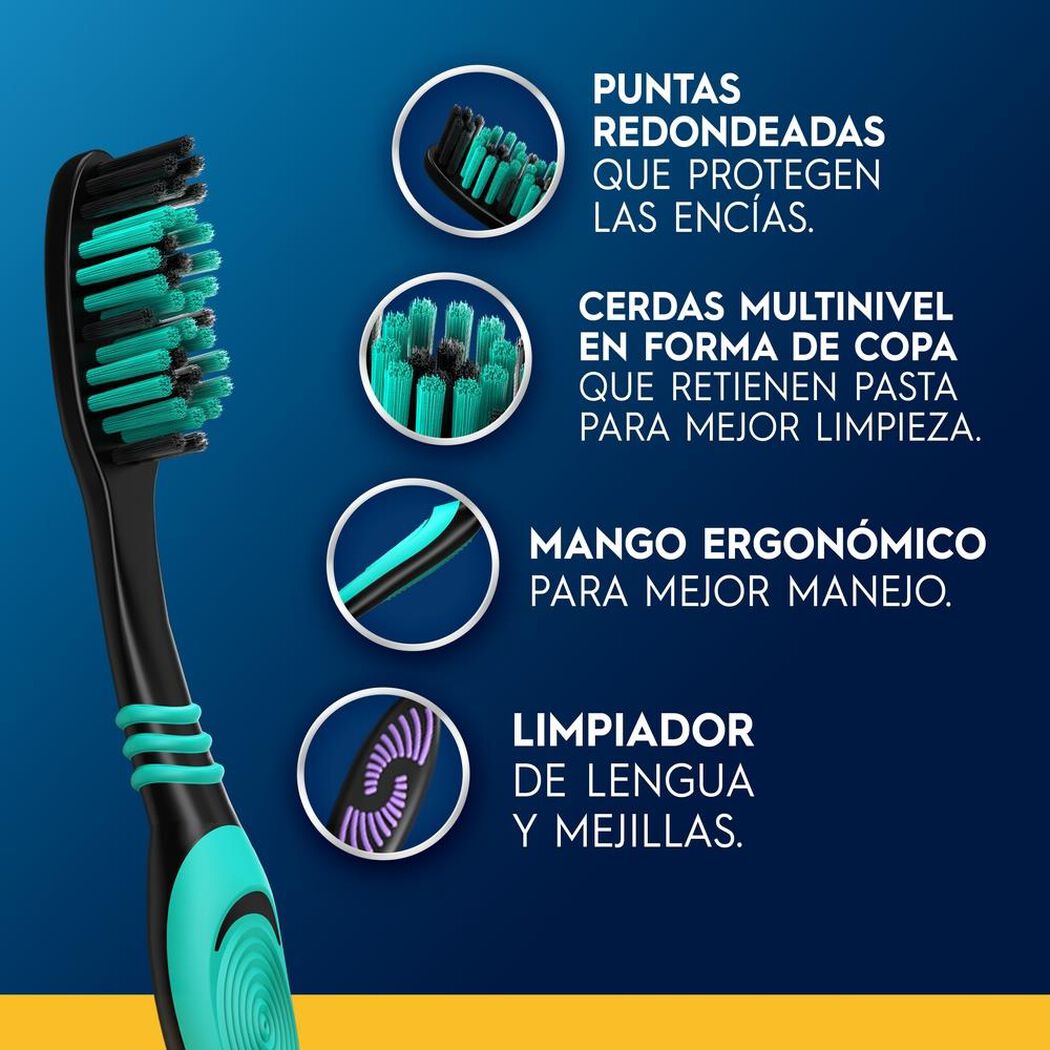 Cepillo de Dientes Oral B Medio 4 un, , large image number 1