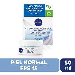Crema Nivea Facial D&iacute;a Piel Normal FPS 15 50 mL