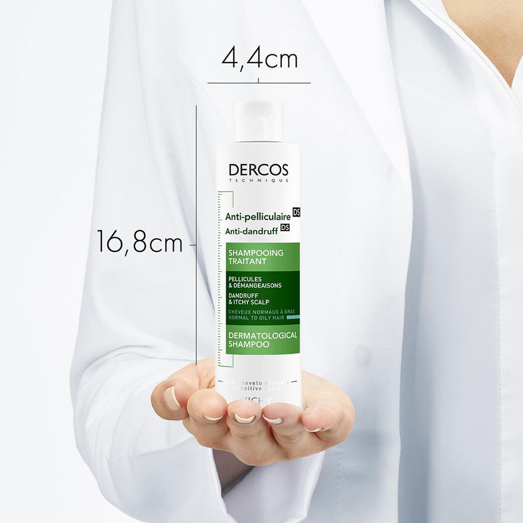 Shampoo Dercos Vichy Anti Caspa Grasa 200 mL, , large image number 1