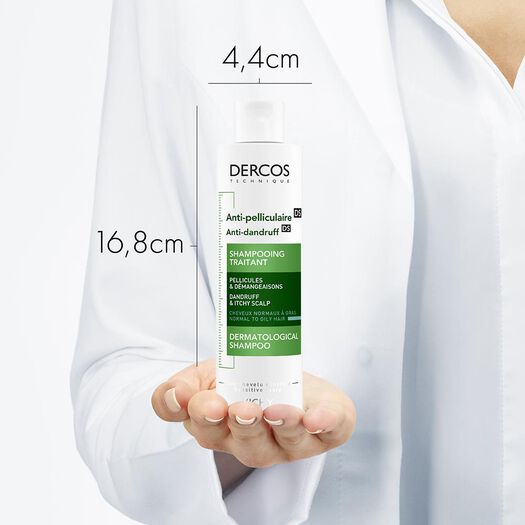 Vichy Shampoo Dercos Technique Anticaspa Grasa x 200 mL, , large image number 1