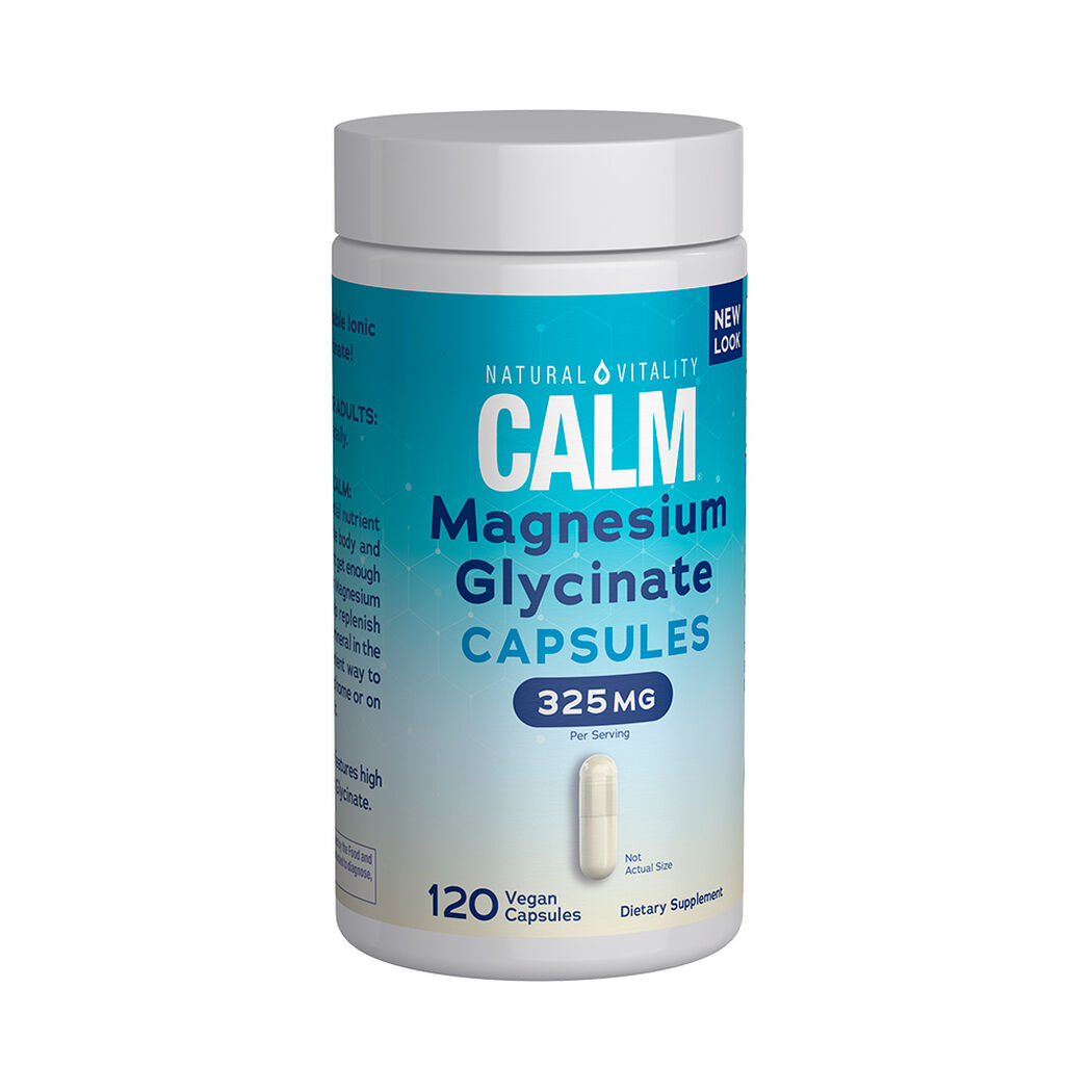 Natural Vitality Calm Magnesio 120 C&aacute;psulas Veganas, , large image number 2
