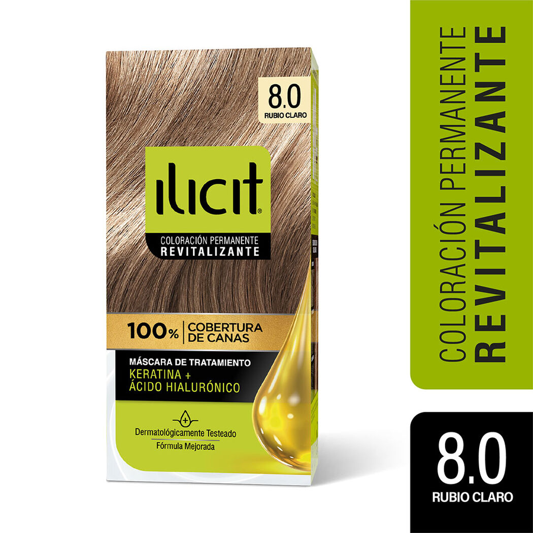 Tintura Ilicit 8.0 Rubio Claro, , large image number 0