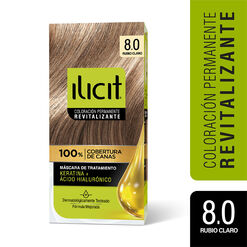 Tintura Ilicit 8.0 Rubio Claro