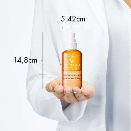 protector solar vichy agua bronce fps 50 200ml, , large image number 1