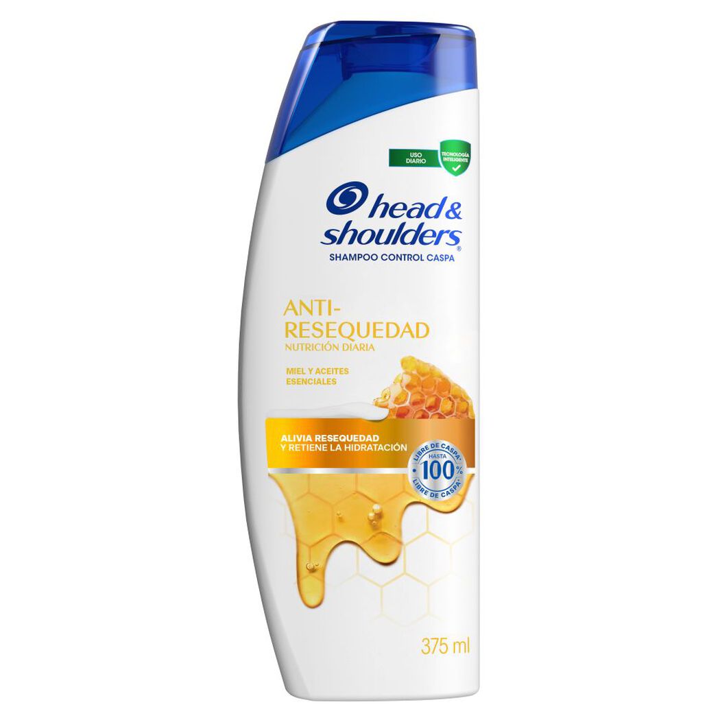 Shampoo Head & Shoulders Anti Resequedad 375 mL, , large image number 0