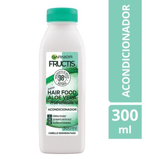Fructis Acondicionador Hair Food Aloe x 300 mL, , large image number 0