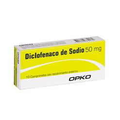 Diclofenaco 50 mg x 10 Comprimidos OPKO CHILE S.A.