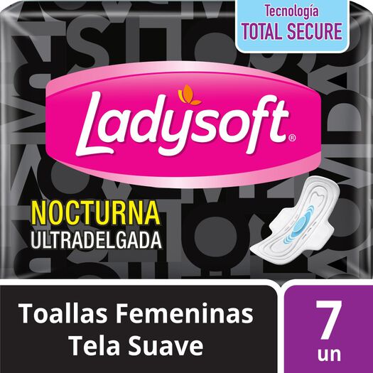 Toalla Femenina Ladysoft Nocturna Ud Suave  X7, , large image number 0
