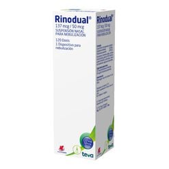 Rinodual 137mcg/50mcg Suspensión Nasal Nebulización