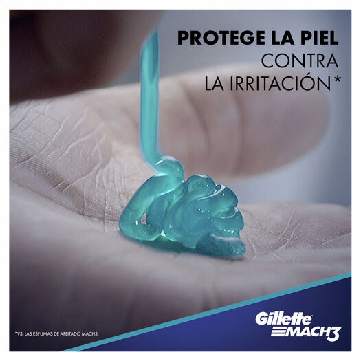 Espuma de Afeitar Gillette Mach3 Complete Defense Suave 200 mL, , large image number 1