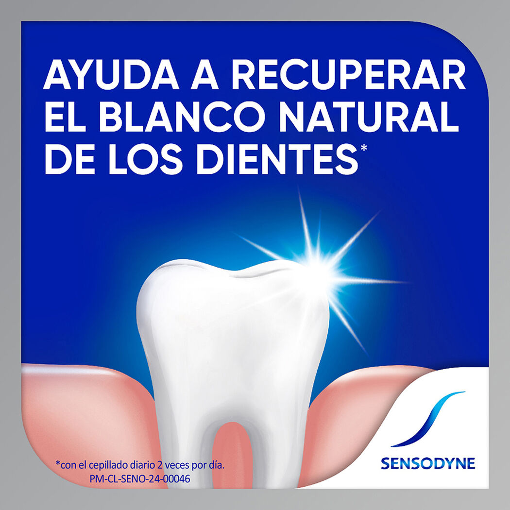 Sensodyne Rápido Alivio Blanqueador Crema Dental para Dientes Sensibles, 100g, , large image number 2