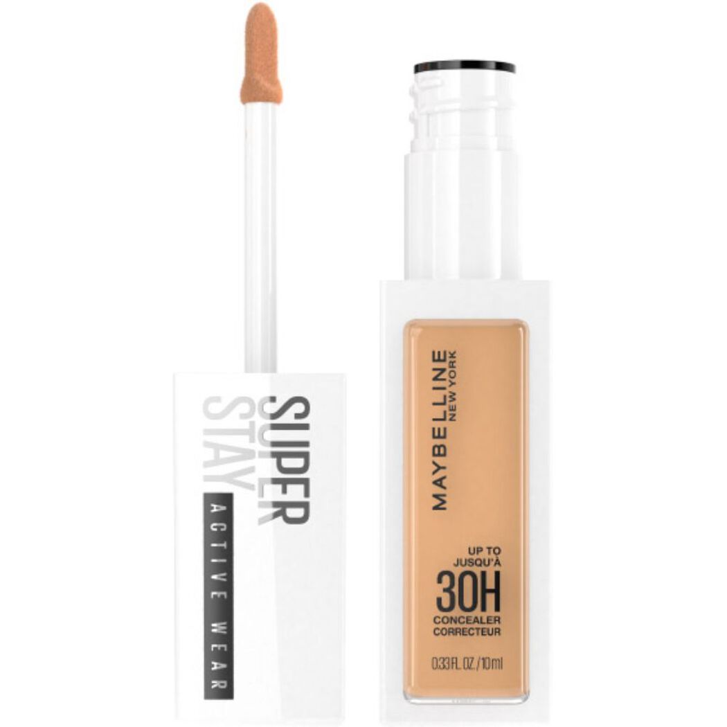 Corrector Maybelline Super Stay 30H Concealer 30 Honey Nude, , large image number 0