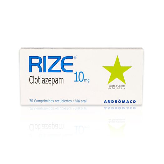 Rize 10 mg x 30 Comprimidos Recubiertos, , large image number 0