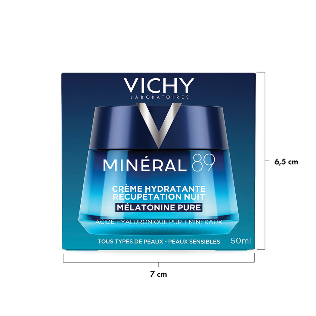 Crema Hidratante Vichy Minéral 89 Noche 50 mL, , large image number 1
