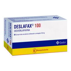Deslafax 100 mg x 30 Comprimidos Recubiertos de Liberación Prolongada