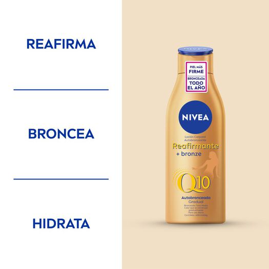 Crema Nivea Body Autobronceante Bronze Q10 400Ml, , large image number 1