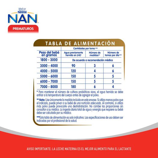Fórmula Infantil Nan Prematuros 400 g, , large image number 3