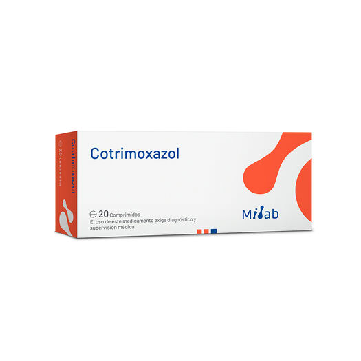 Cotrimoxazol 400 mg / 80 mg 20 Comprimidos, , large image number 0