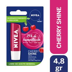 Protector Labial Nivea Cherry Shine 5 mL