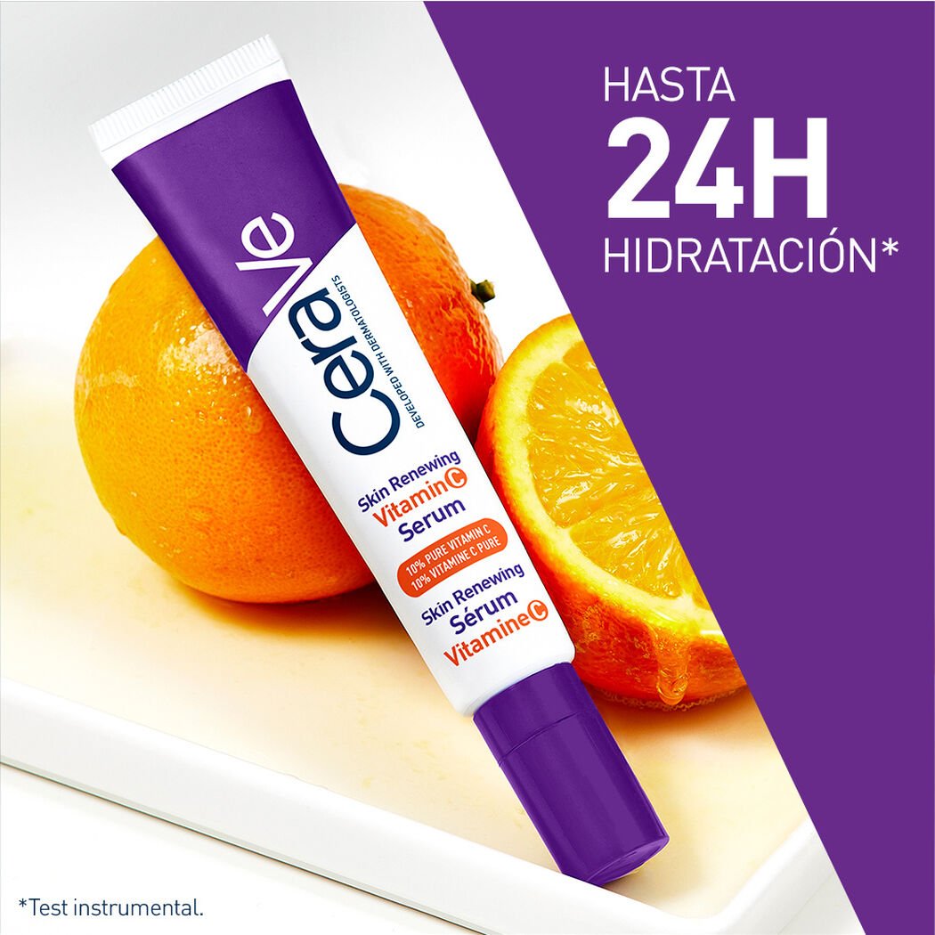 Skin Renewing Serum Vitamina C Cerave 30ml, , large image number 2