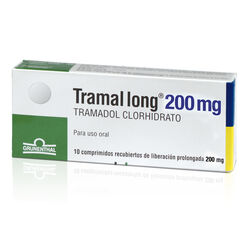 Tramal Long 200 mg x 10 Comprimidos Recubiertos de Liberación Prolongada