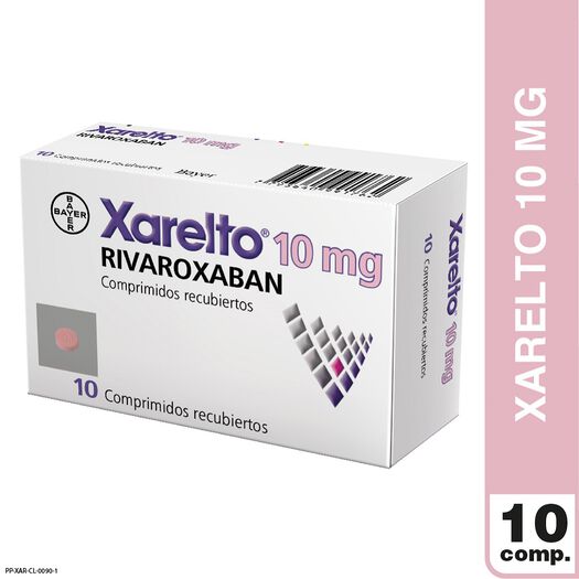 Xarelto 10 mg x 10 Comprimidos Recubiertos, , large image number 0