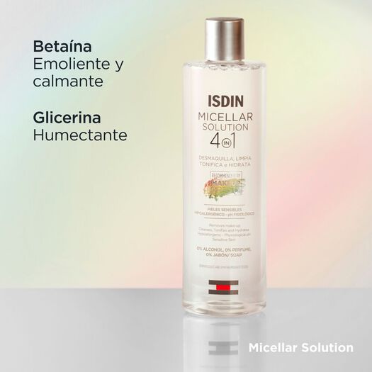 Isdin Agua Micelar 4 En 1 x 400 mL, , large image number 3