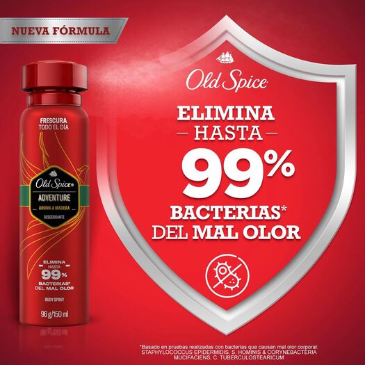 Desodorante Spray Old Spice Adventure 96Gr, , large image number 1