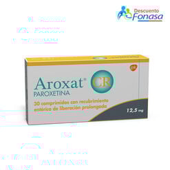 Aroxat CR 12,5 mg x 30 Comprimidos Con Recubrimiento Enterico De Liberacion Prolongada