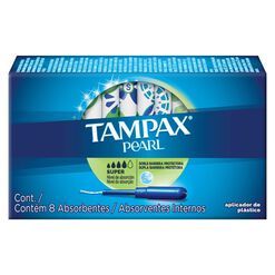 Tamp&oacute;n Tampax Pearl Super 8 un
