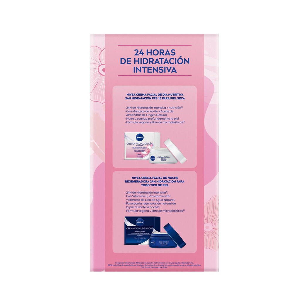 Pack Nivea Hidratantes Piel Seca D&iacute;a 50 ml + Noche 50 ml D&iacute;a de la madre 2026, , large image number 3