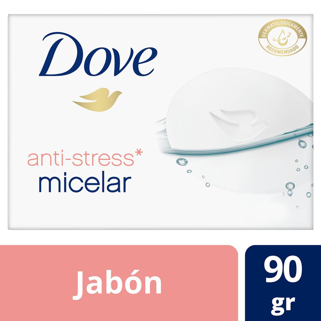 Jab&oacute;n Dove Micelar Anti Stress 90 g, , large image number 0