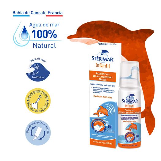 Sterimar Infantil x 50 mL Solución Para Aplicacion Nasal, , large image number 1