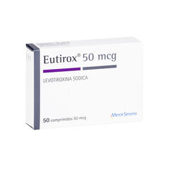 Eutirox 50 mcg x 50 Comprimidos