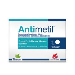 Antimetil 50 Mg 6 Comprimidos