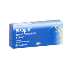 Bisopril 1,25 mg x 30 Comprimidos Recubiertos