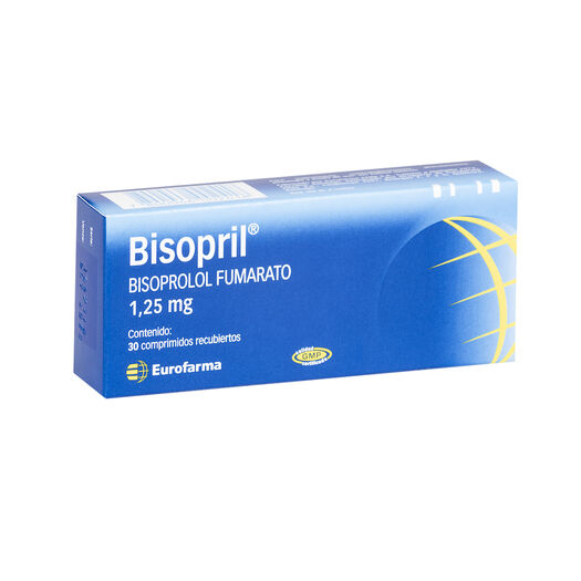 Bisopril 1,25 mg x 30 Comprimidos Recubiertos, , large image number 0