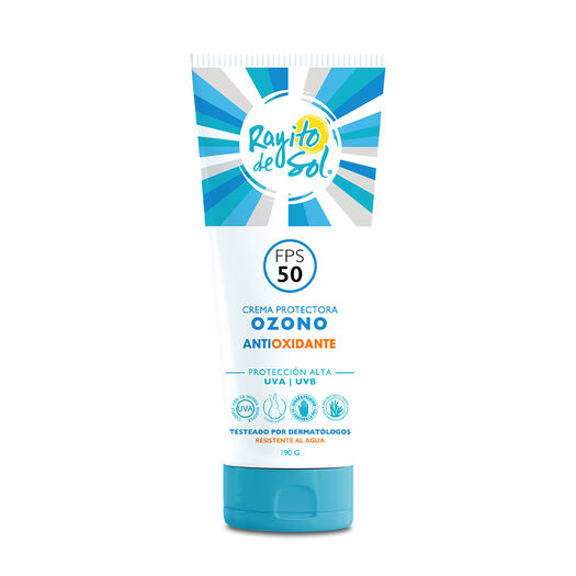 Rayito De Sol Protector Solar FPS 50 Ozono x 190 g, , large image number 0