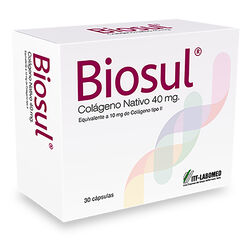 Biosul Colageno Nativo 40 mg x 30 Cápsulas