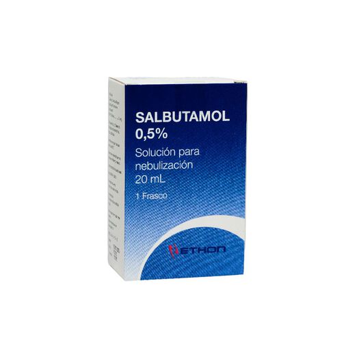 Salbutamol 0,5 % x 20 mL Solucion para Nebulizacion, , large image number 0