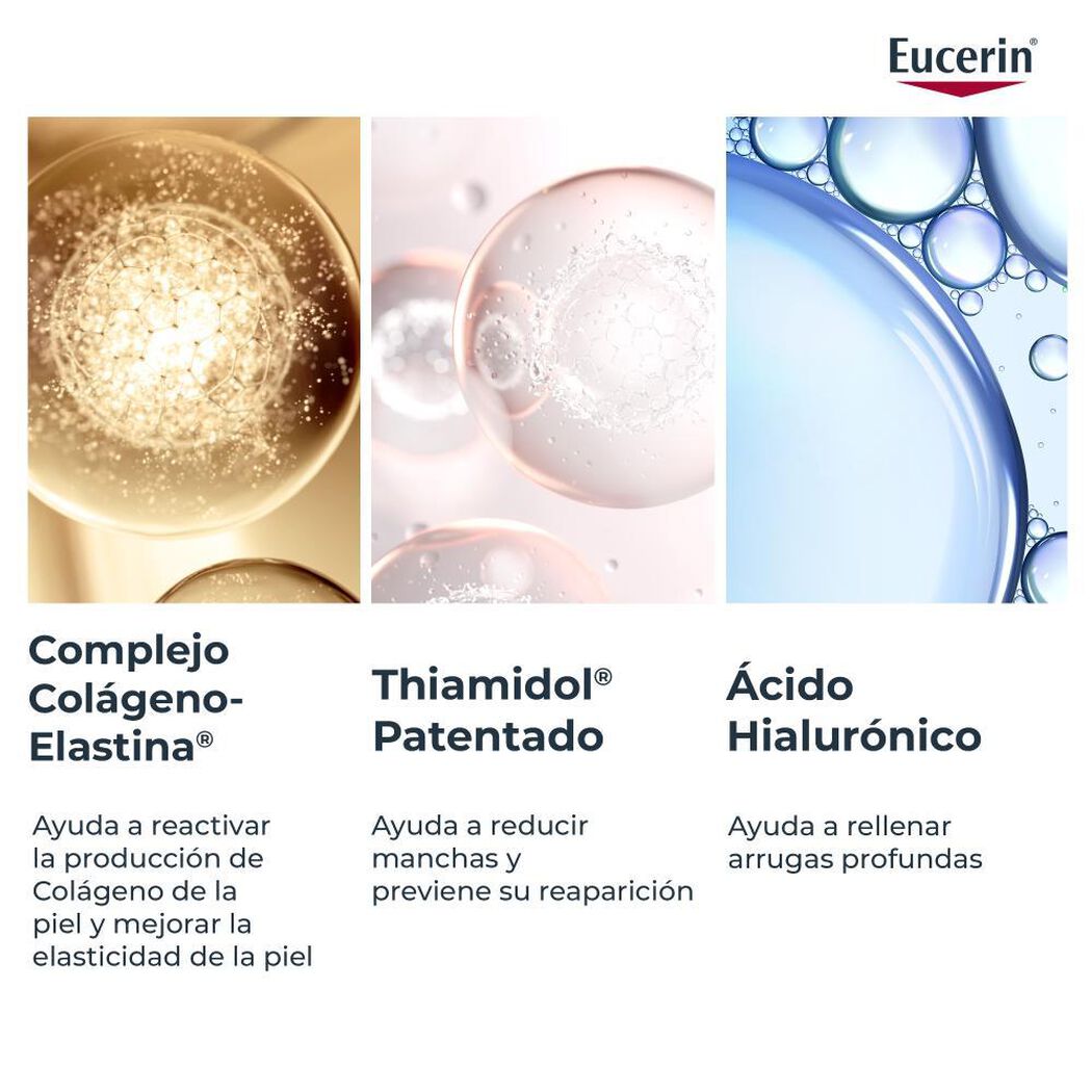 EUCERIN Hyaluron-Filler + Elasticity Crema Facial Antiarrugas Noche 50 mL, , large image number 2