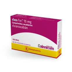 Rixovitae 15 mg x 28 Comprimidos Recubiertos