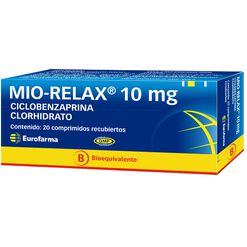 Mio-Relax 10mg x 20 Comprimidos Recubiertos