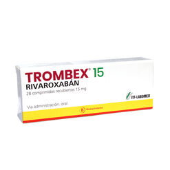 Trombex 15 mg x 28 Comprimidos Recubiertos